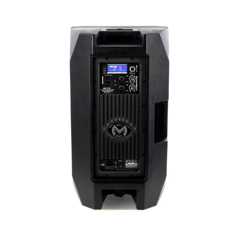 Mac Mah 400 W (LF) + 100 W (HF) 2 ways active bi-amp loudspeaker, digital amplifier and DSP, 15" woofer