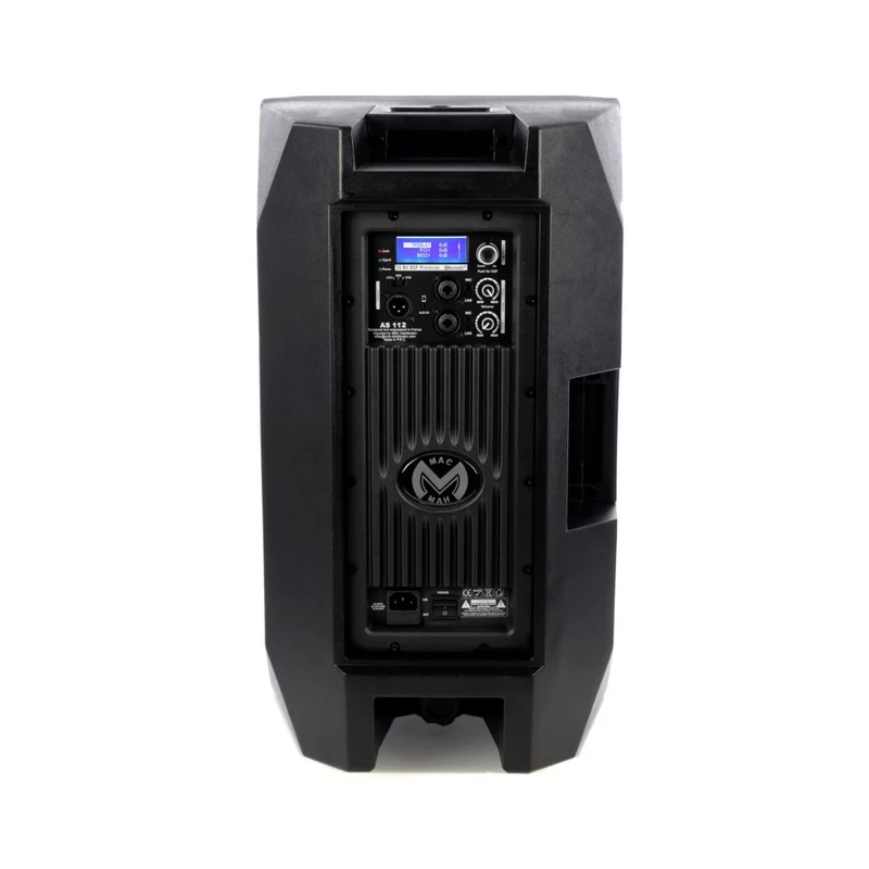 Mac Mah 400 W (LF) + 100 W (HF) 2 ways active bi-amp loudspeaker, digital amplifier and DSP, 12" woofer