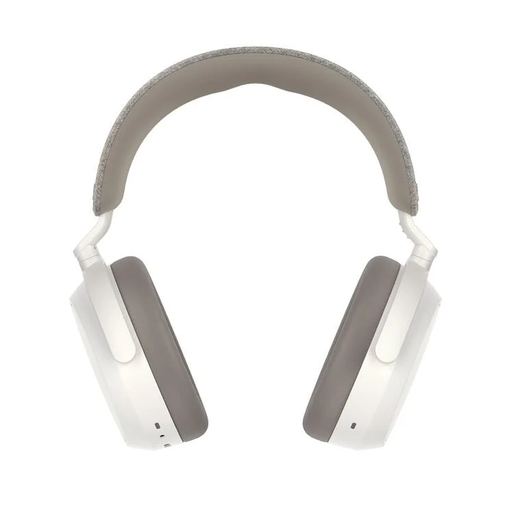 Sennheiser MOMENTUM 4 Wireless | Écouteurs supra-auriculaires - Sans fil - Réduction adaptative du bruit - Blanc.
