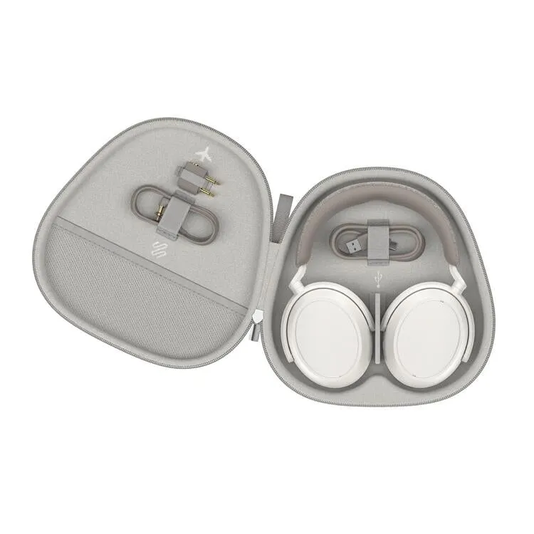 Sennheiser MOMENTUM 4 Wireless | Écouteurs supra-auriculaires - Sans fil - Réduction adaptative du bruit - Blanc.