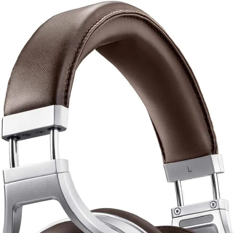 Denon AH-D5200 | Écouteur filaire circum-auriculaire - Coques en Zebrawood - Structure en Aluminium - Haut de gamme - Léger - Brun