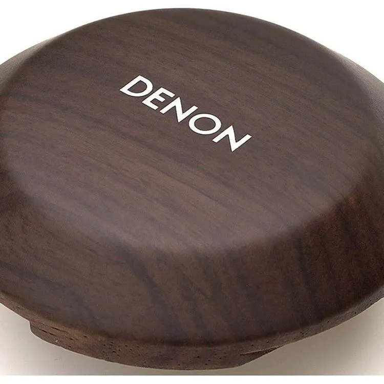 Denon AH-D5200 | Écouteur filaire circum-auriculaire - Coques en Zebrawood - Structure en Aluminium - Haut de gamme - Léger - Brun