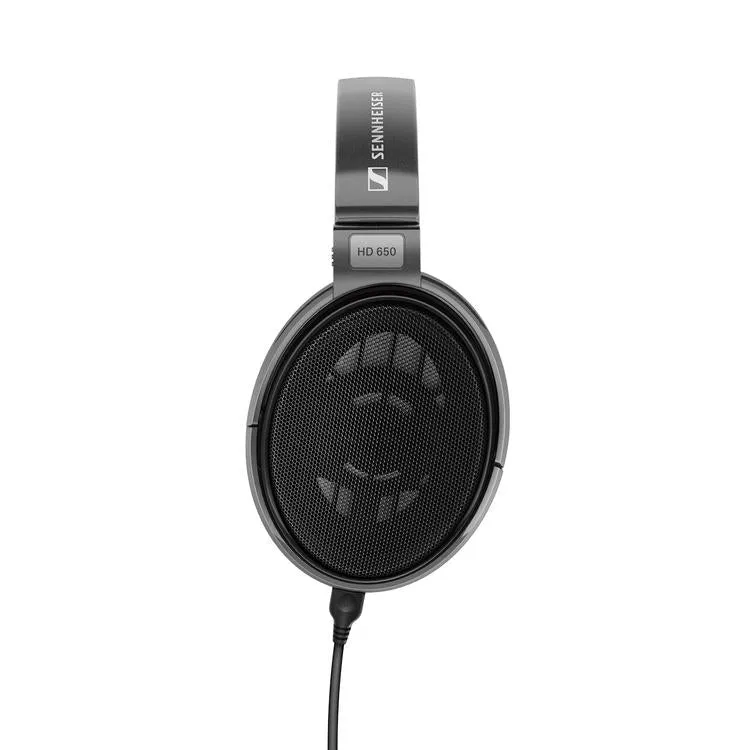 Sennheiser HD 650 | Écouteurs circum-auriculaires dynamique - Conception à dos ouvert - Pour Audiophile - Filaire - Câble OFC détachable - Noir