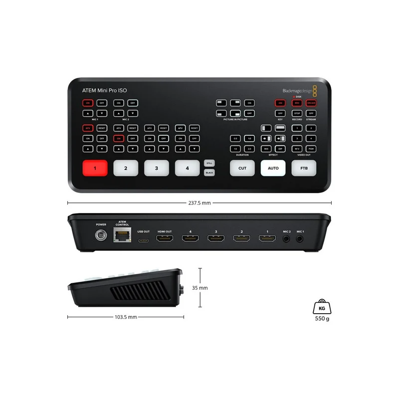 Blackmagic Design ATEM Mini Pro ISO