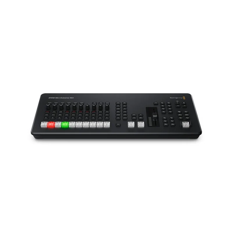 Blackmagic Design Powerful live production switcher, 8 HDMI inputs, 3 HDMI outputs, built-in streaming, multi-view, CFexpress an