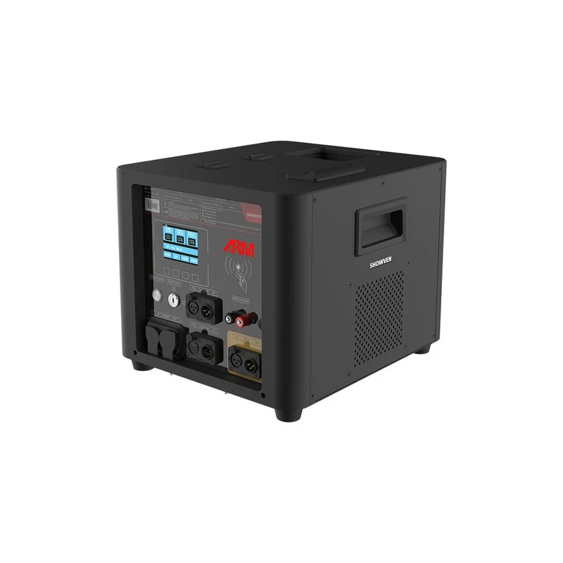Sparkular 400 W vertical colored flame effect machine, up to 10 meters in five colors, DMX, 9 - 60 V pyro signal