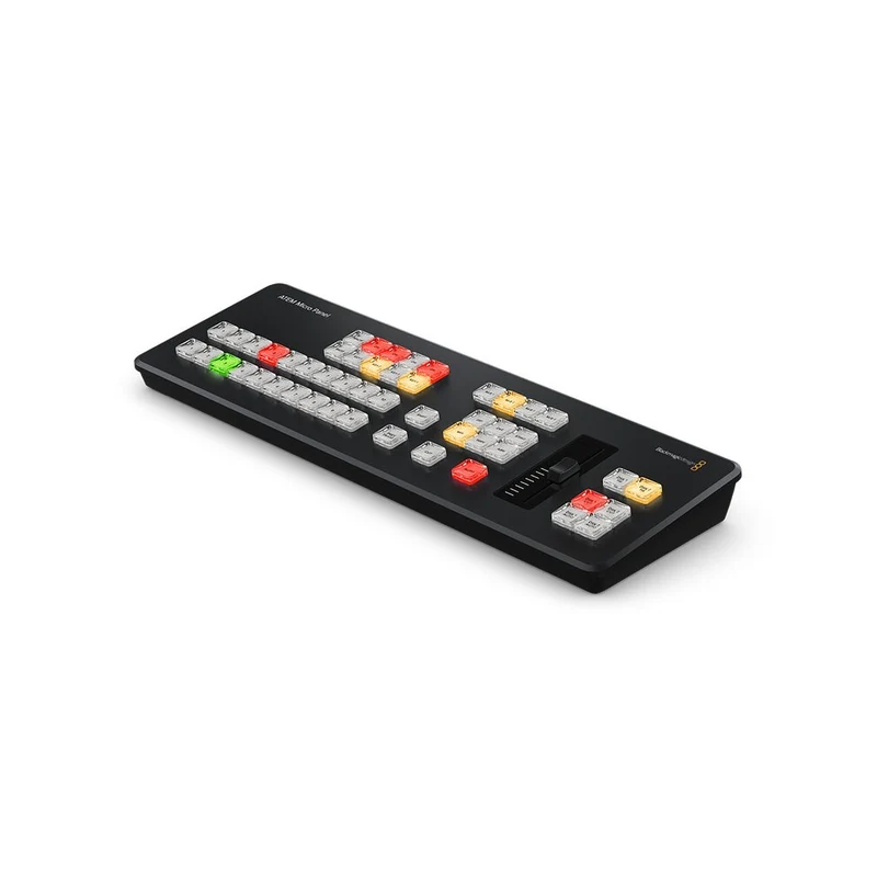 Blackmagic Design Hardware control panel for physical switching while using ATEM Software Control, high end backlit buttons, low