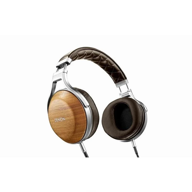 Denon AH-D9200 | Écouteur filaire circum-auriculaire - Coques en Bambou - Structure en Aluminium - Haut de gamme - Léger