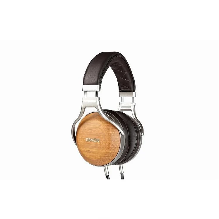 Denon AH-D9200 | Écouteur filaire circum-auriculaire - Coques en Bambou - Structure en Aluminium - Haut de gamme - Léger