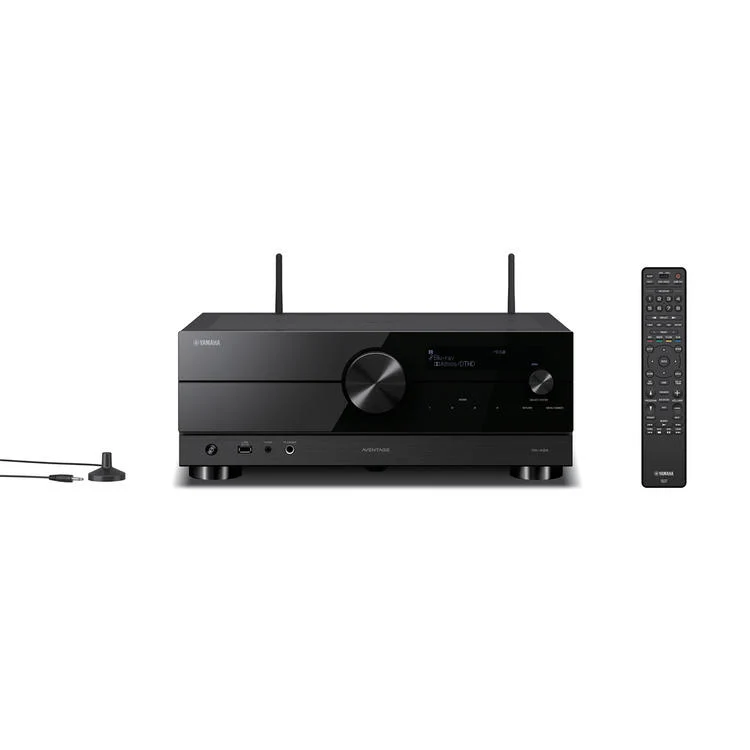 Yamaha RXA6A | Récepteur AV cinéma maison 9.2 - Série Aventage - HDMI 8K - MusicCast - HDR10+ - 150W X 9 avec Zone 3 - Noir