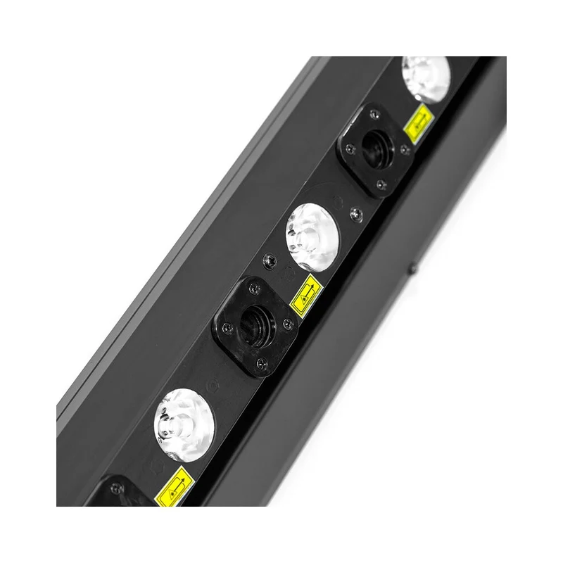 Evolite 8 X 500 mW red laser + 7 x 4-in-1 4 W RGBW LED bar