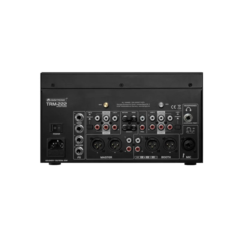 OMNITRONIC TRM-222 Rotary Mixer