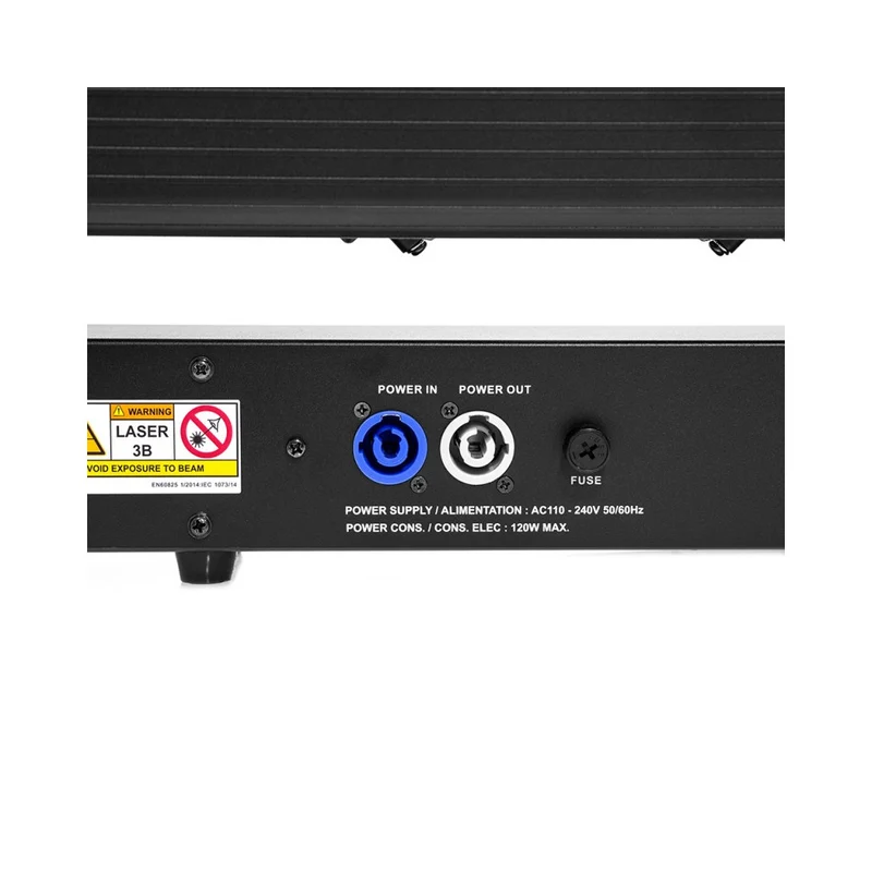 Evolite 6 x 400 mW RGB laser bar