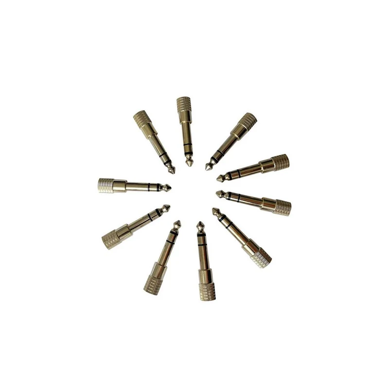 Enova Hifi Gold plate screw headphone adapter, pack of 10 pcs.