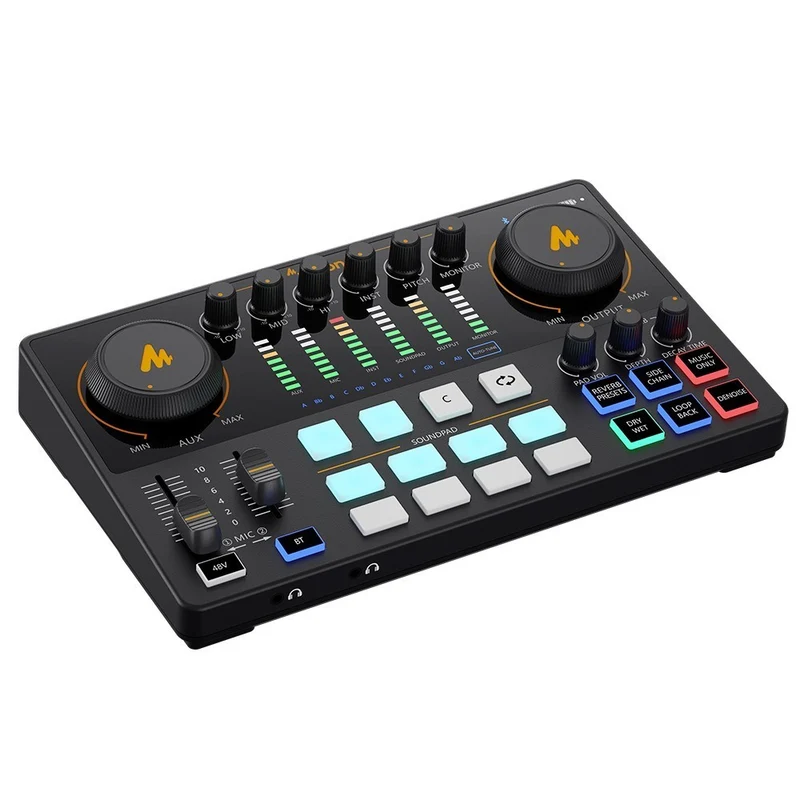 MAONO AME2 CONSOLE PORTATILE PER STREAMING LIVE E PODCAST