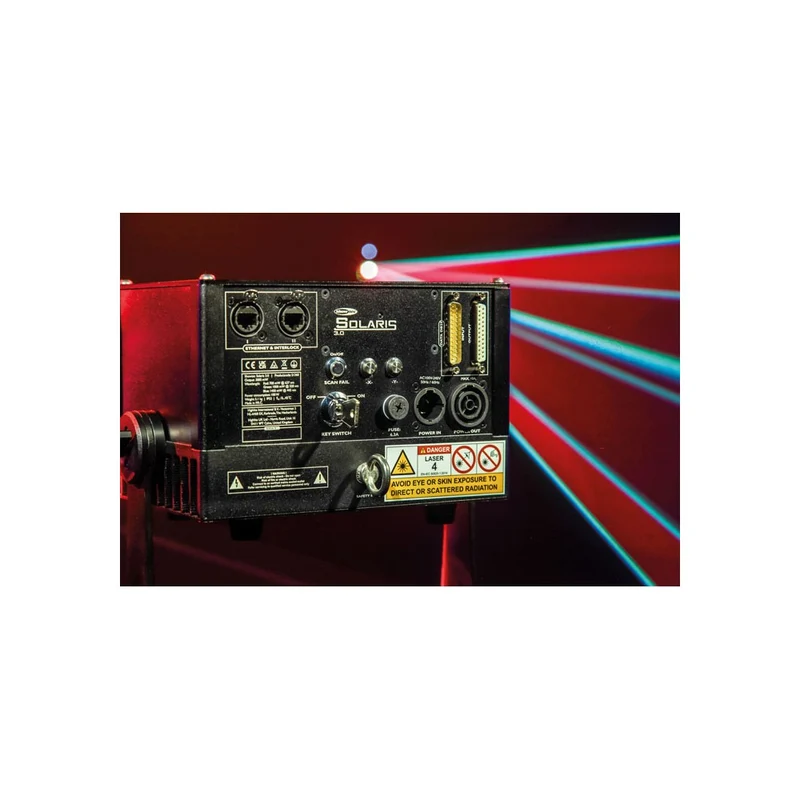 Showtec Solaris 3.0 Laser RGB a potenza elevata con controllo ILDA