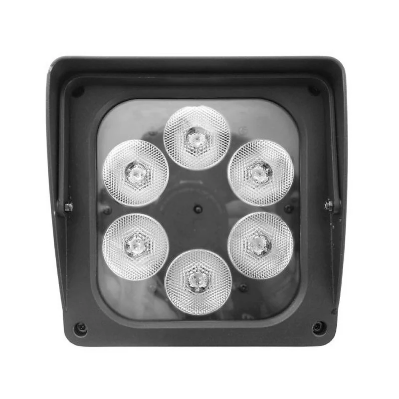 Evolite 6 x 15 W waterproof LED projector battery powered with wireless DMX connection