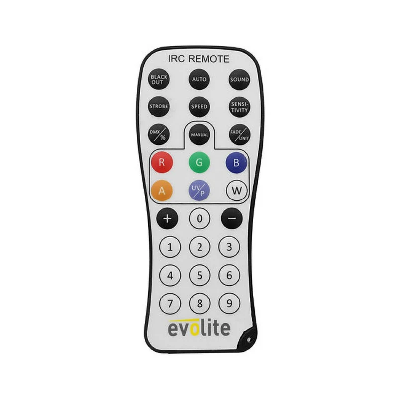 Evolite 6 x 15 W waterproof LED projector battery powered with wireless DMX connection