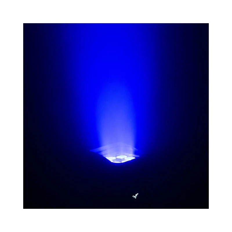 Evolite 6 x 15 W waterproof LED projector battery powered with wireless DMX connection