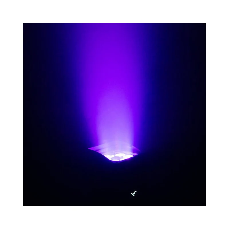 Evolite 6 x 15 W waterproof LED projector battery powered with wireless DMX connection