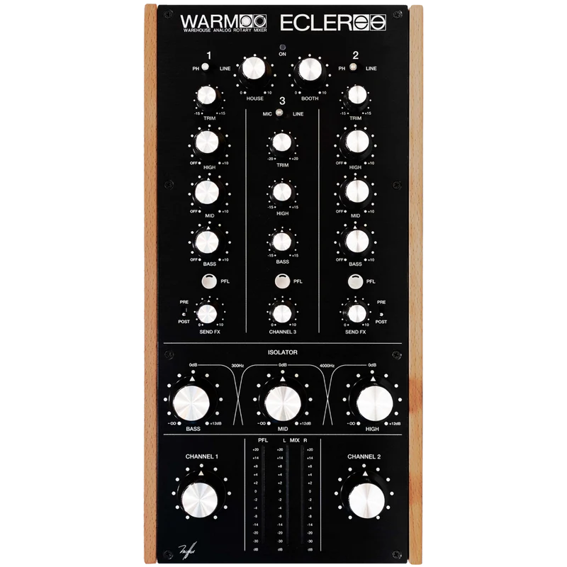 Ecler Warm2 Mixer Dj Rotary 2 Canali