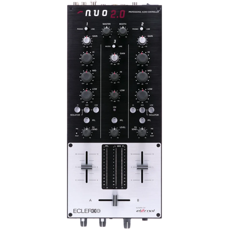 Ecler NUO 2.0 Mixer Dj 2 Canali