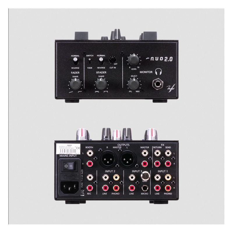 Ecler NUO 2.0 Mixer Dj 2 Canali