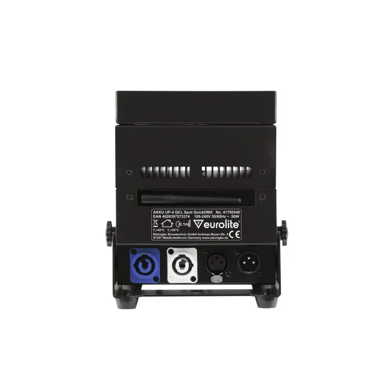 EUROLITE AKKU UP-4 QCL Spot QuickDMX 4 x 8 W Led 4in1 RGBW