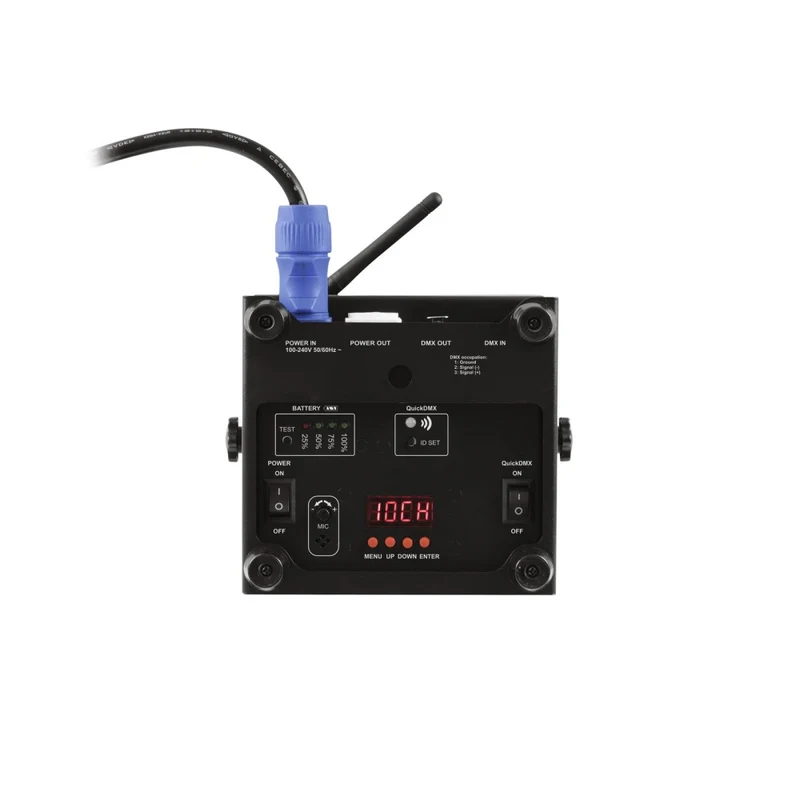 EUROLITE AKKU UP-4 QCL Spot QuickDMX 4 x 8 W Led 4in1 RGBW