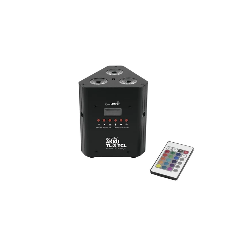 EUROLITE AKKU TL-3 TCL Par a Batteria 3x3 W RGB