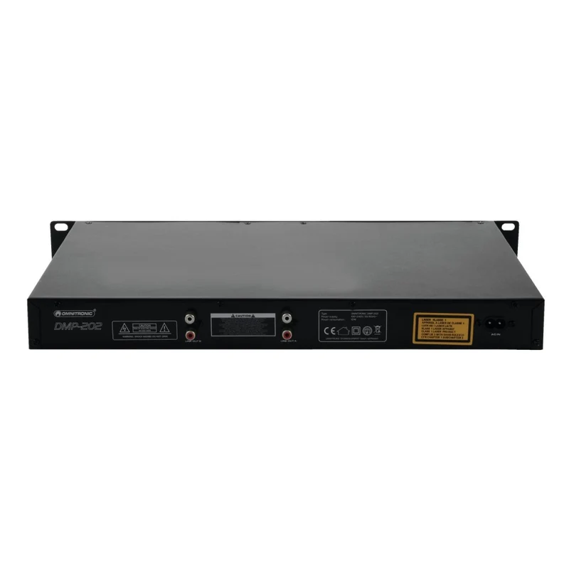 OMNITRONIC DMP-202 Doppio Lettore USB CD