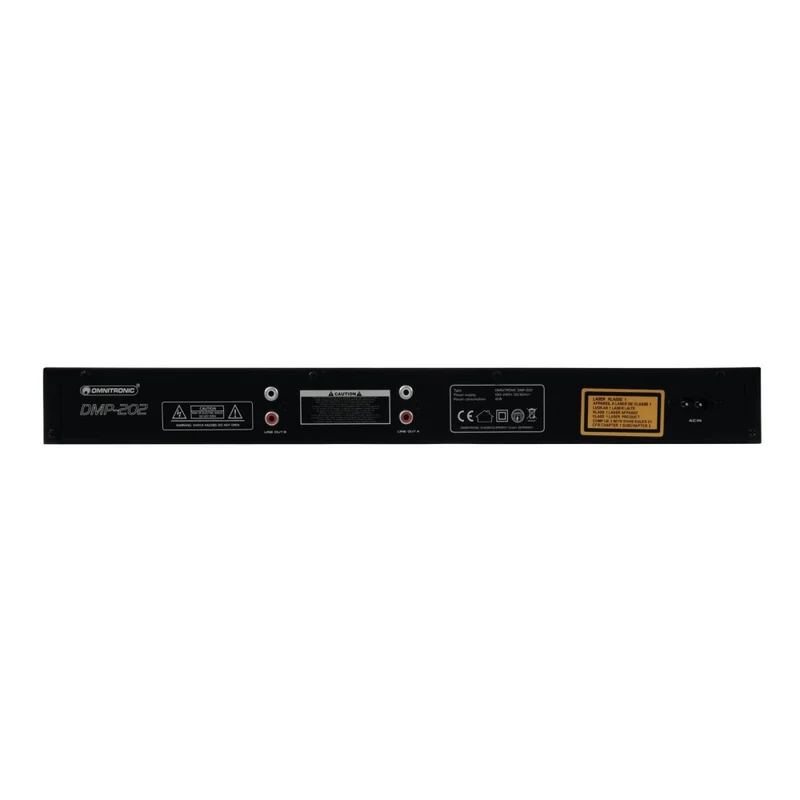 OMNITRONIC DMP-202 Doppio Lettore USB CD
