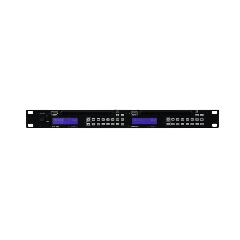 OMNITRONIC DMP-202 Doppio Lettore USB CD