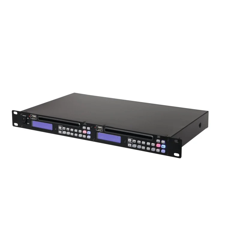 OMNITRONIC DMP-202 Doppio Lettore USB CD