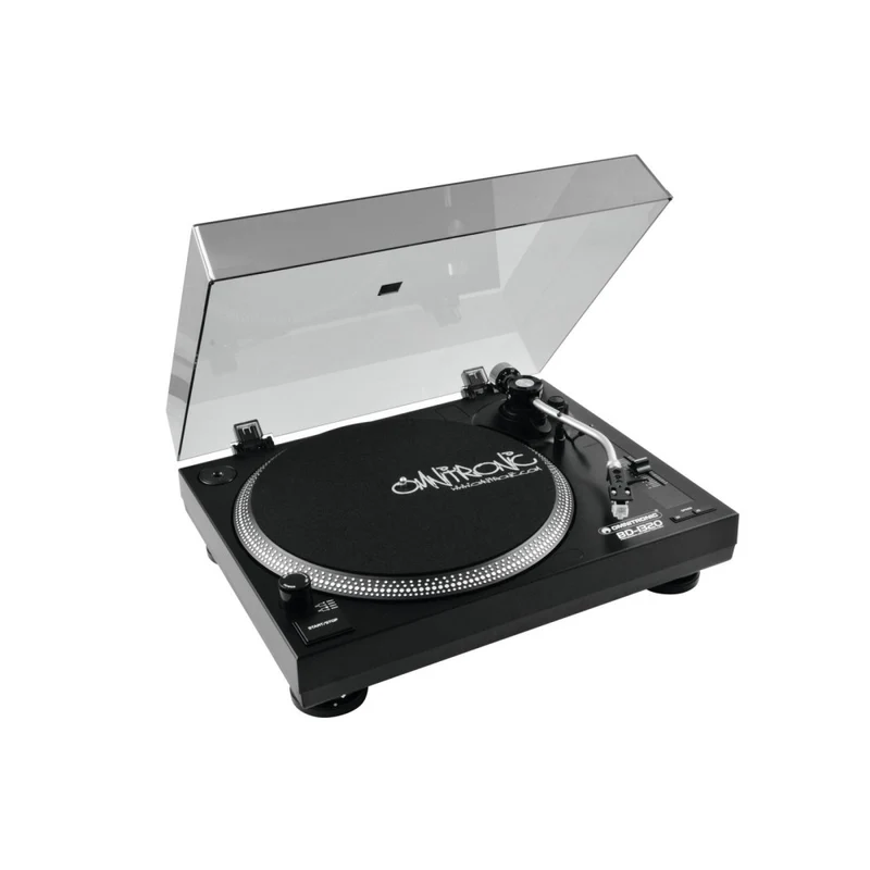 OMNITRONIC BD-1320 Giradischi Nero
