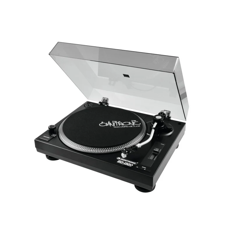 OMNITRONIC BD-1320 Giradischi Nero