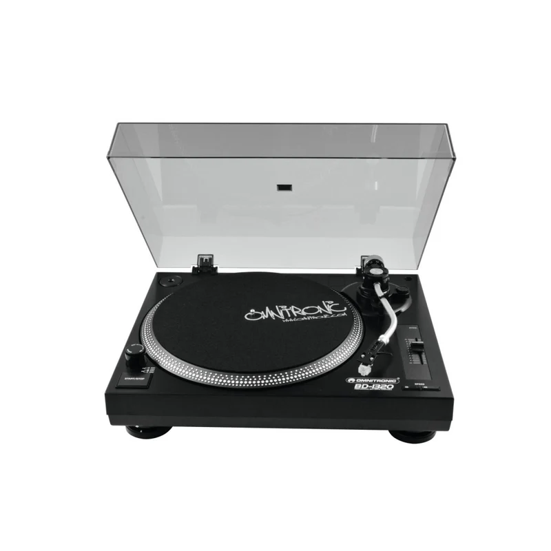 OMNITRONIC BD-1320 Giradischi Nero
