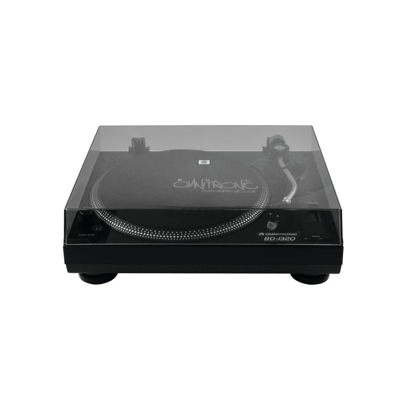 OMNITRONIC BD-1320 Giradischi Nero
