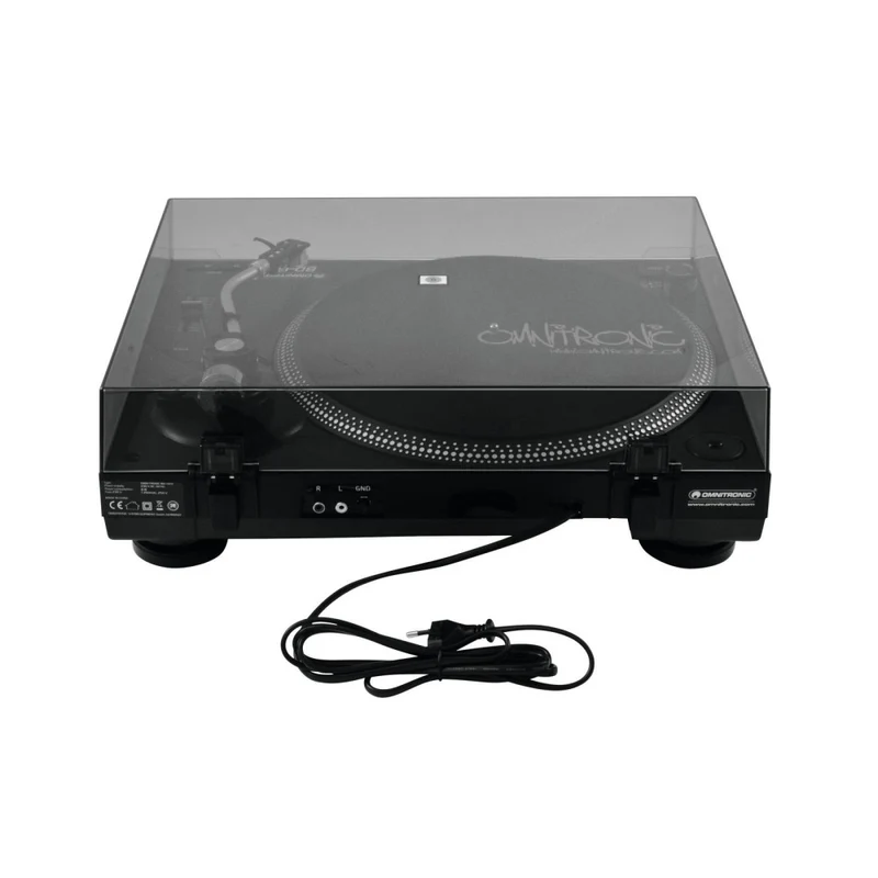 OMNITRONIC BD-1320 Giradischi Nero