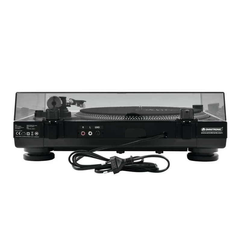 OMNITRONIC BD-1320 Giradischi Nero