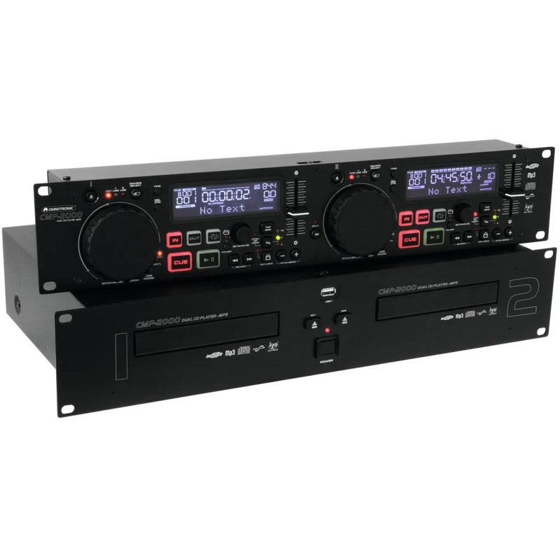 OMNITRONIC CMP-2000 Doppio Lettore CD/MP3