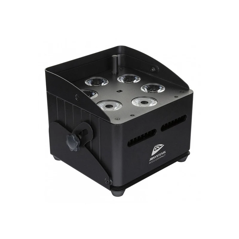 JB SYSTEMS Faro a batteria uplight con 6 Led da 10W RGBWA