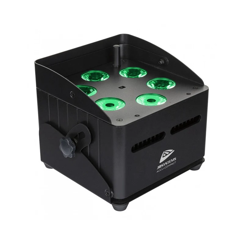 JB SYSTEMS Faro a batteria uplight con 6 Led da 10W RGBWA