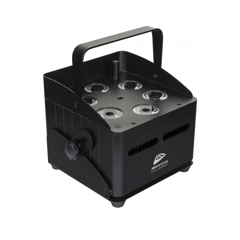 JB SYSTEMS Faro a batteria uplight con 6 Led da 10W RGBWA