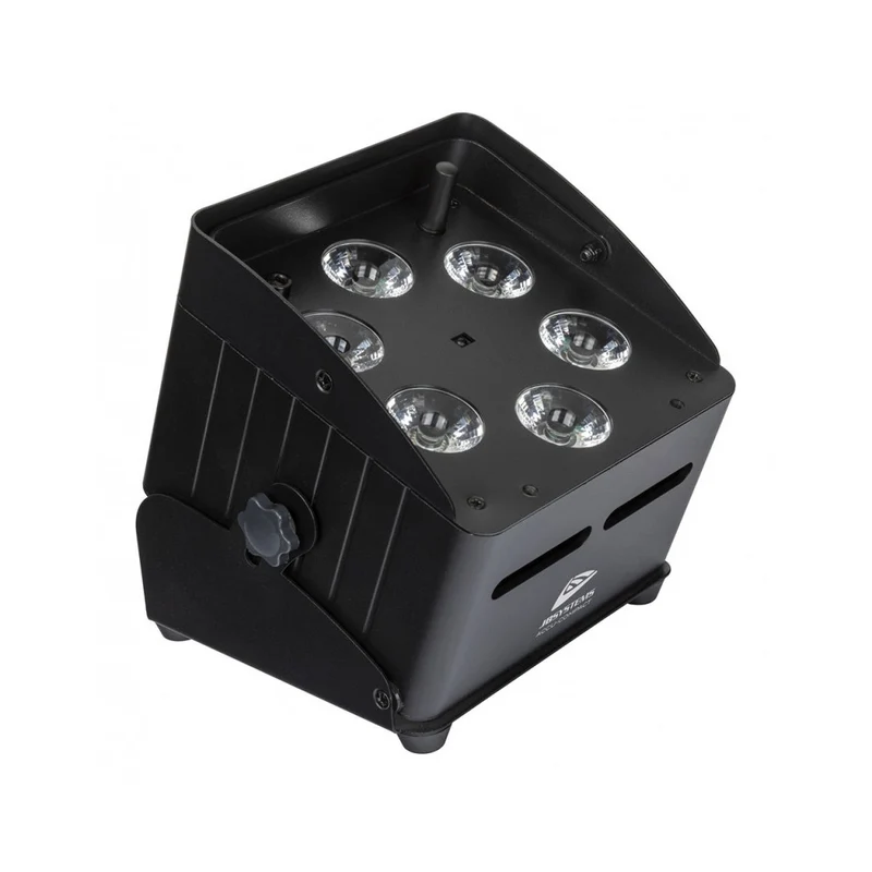 JB SYSTEMS Faro a batteria uplight con 6 Led da 10W RGBWA