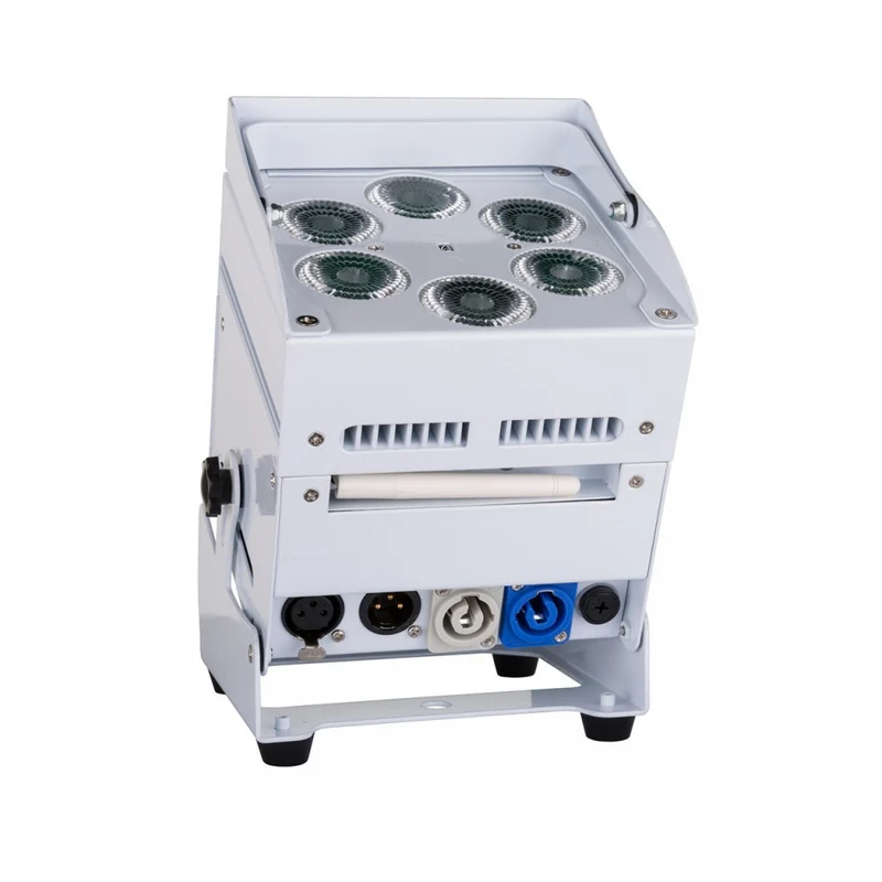 JB SYSTEMS Battery LED projector RGBWA 60W + WDMX + Rain Cover