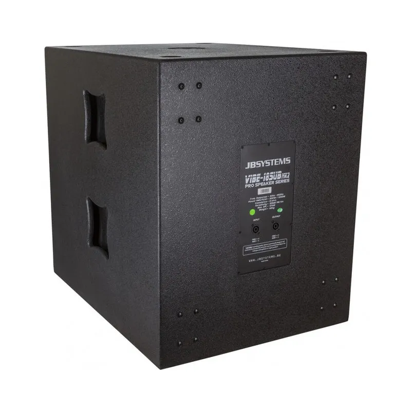 JB SYSTEMS Pro subwoofer 18", 600Wrms / 8ohm
