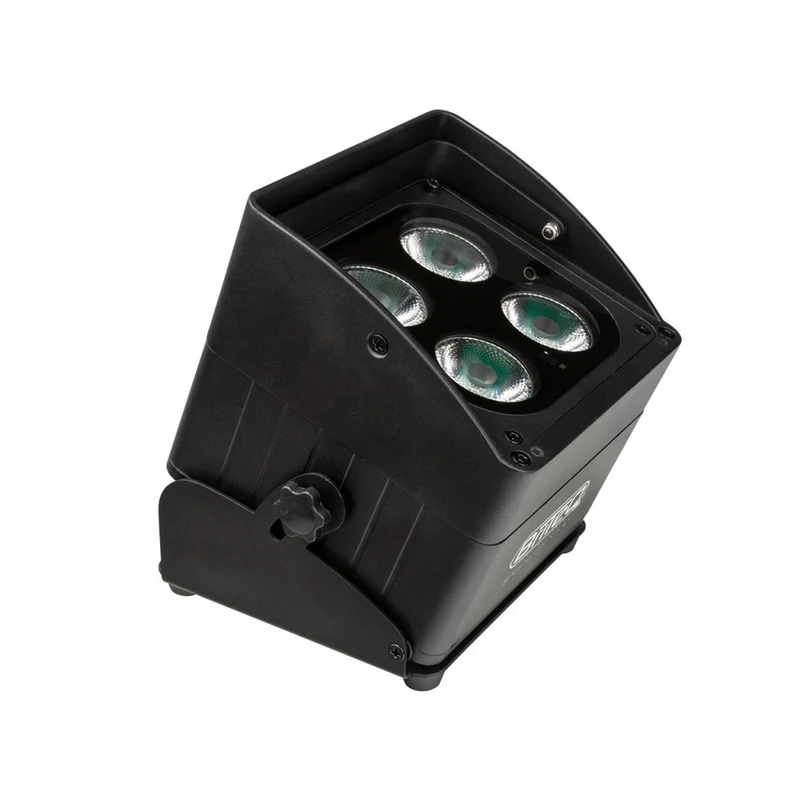 Briteq BT-AKKULITE IP MINI Faro a Batteria con 4 x 5-in-1 Led RGBWA IP65