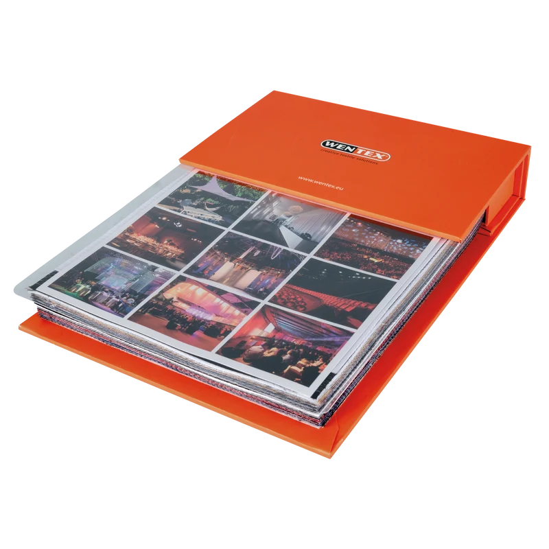 WENTEX Textile Sample Book 21 textile samples 21 campioni di tessuto