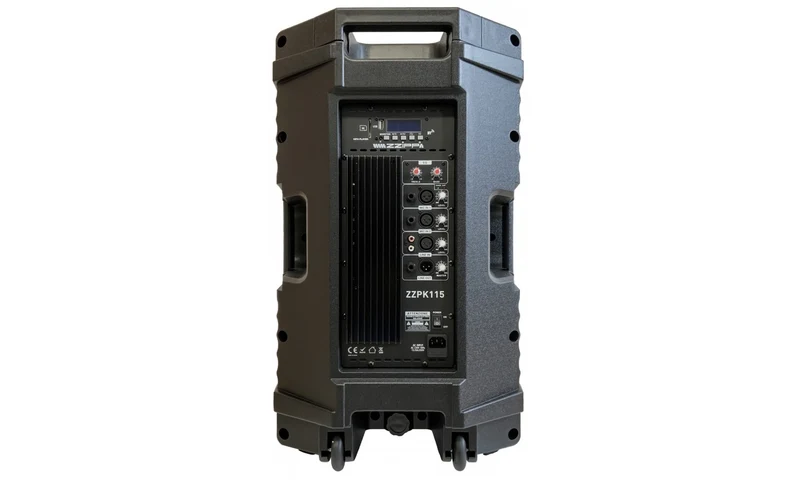 Zzipp ZZPK115 Cassa attiva da 15", con bluetooth e lettore mp3, pot. max 600w
